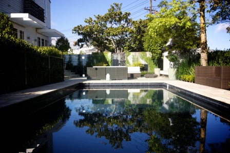 remodeling of this stately Auckland home called for a garden design 